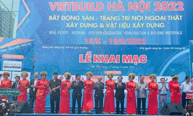 The second Vietbuild Hanoi 2022 international exhibition in Hanoi
