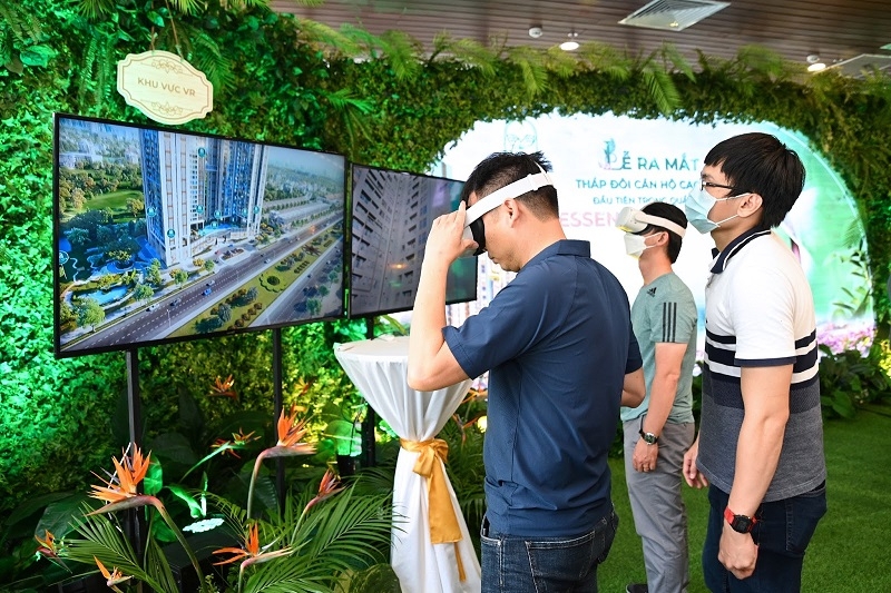 Tháp đôi căn hộ cao cấp đầu tiên trong quần thể Essensia Nam Sài Gòn hút khách trong sự kiện ra mắt dự án