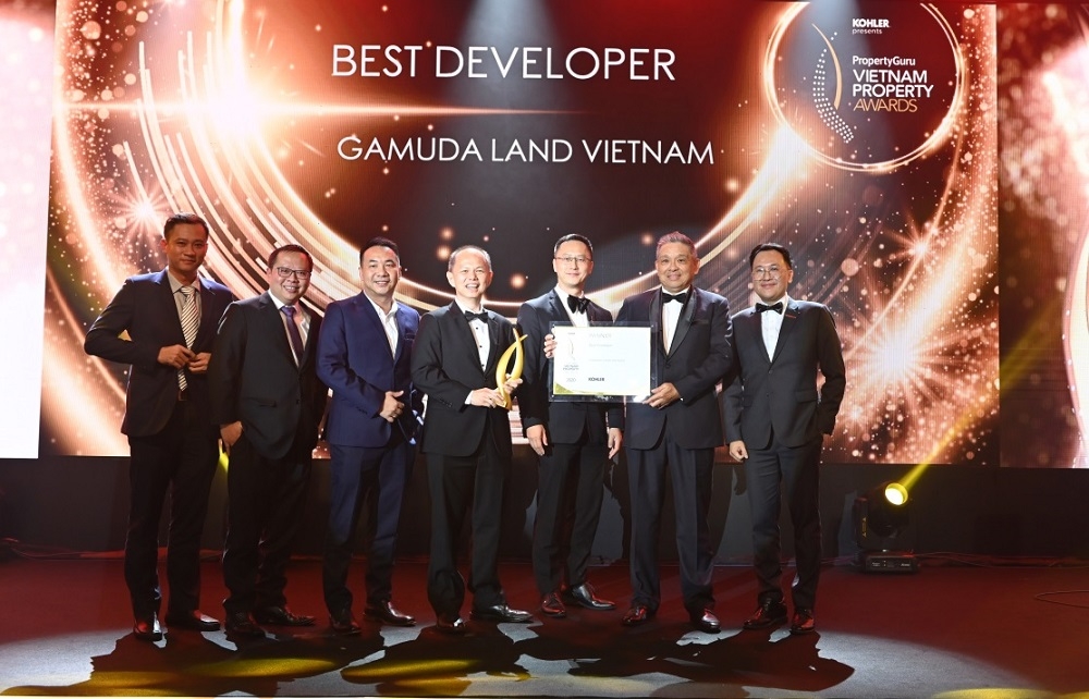 Gamuda Land Việt Nam được vinh danh là “Nhà phát triển bất động sản tốt nhất - Best Developer” tại giải thưởng PropertyGuru Vietnam Property Awards 20