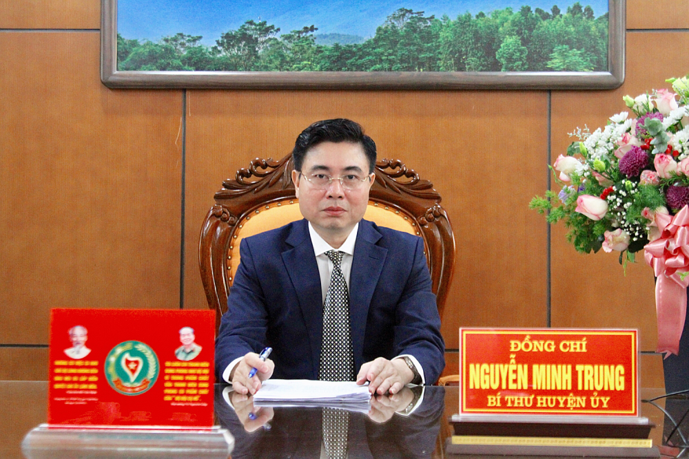 Bí thư Huyện uỷ Bình Xuyên Nguyễn Minh Trung được bầu vào Ban Chấp hành Đảng bộ tỉnh Vĩnh Phúc lần thứ XVII nhiệm kỳ 2020 - 2025