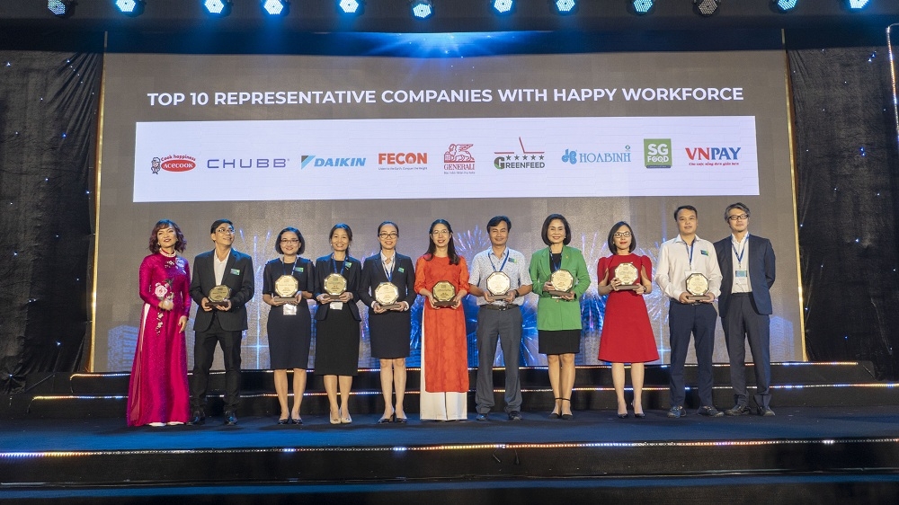Hòa Bình nhận giải Doanh nghiệp xuất sắc châu Á và Top 100 Nơi làm việc tốt nhất 2020