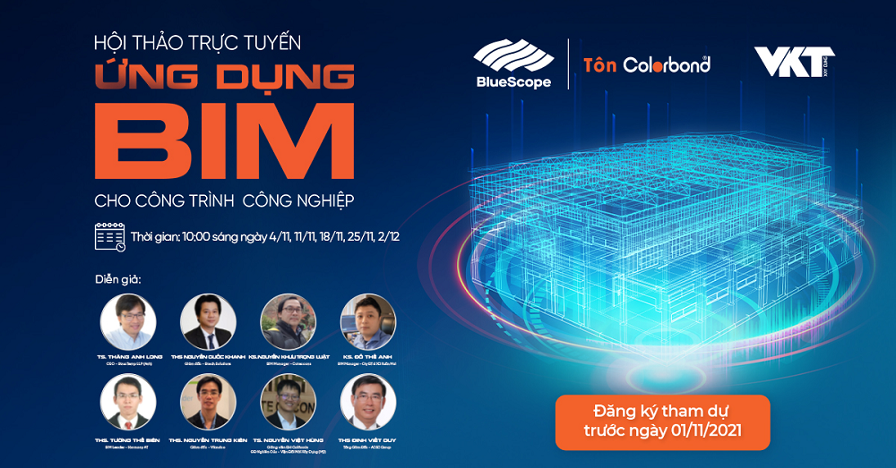 Chuỗi hội thảo đầu tiên tại Việt Nam về ứng dụng BIM cho công trình công nghiệp
