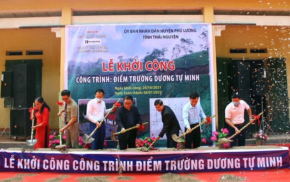 Phú Lương (Thái Nguyên): Khởi công xây dựng Điểm trường khu Đồng Niêng, xã Động Đạt