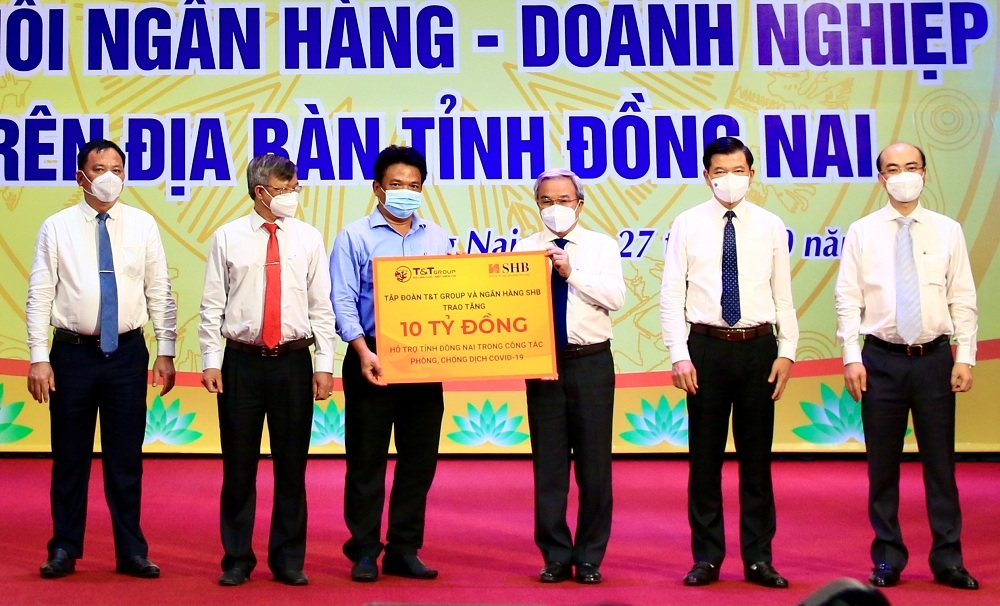 T&T Group và Ngân hàng SHB hỗ trợ gần 30 tỷ đồng giúp Ninh Thuận và Đồng Nai chống dịch