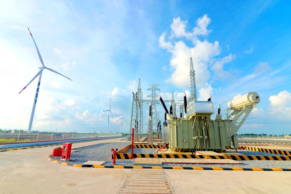 Nhà máy Điện gió Kosy Bạc Liêu hoàn thành, chính thức phát điện thương mại