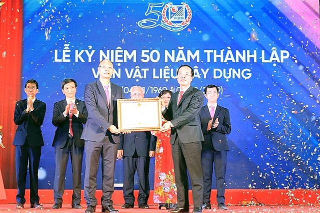 Vietnam Institute of Building Materials celebrated 50th anniversary