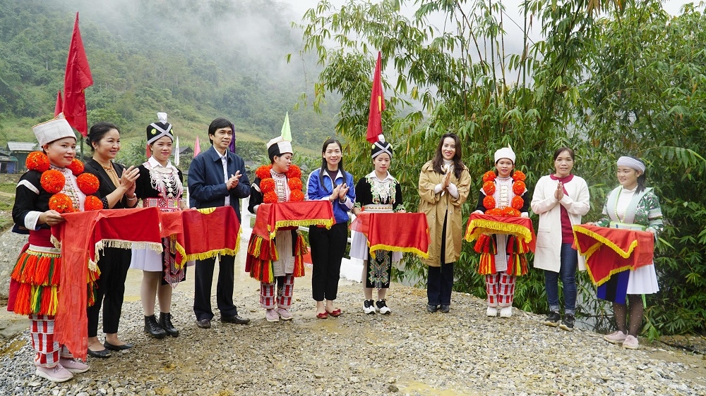 Khánh thành cây cầu kết nối 600 hộ dân vùng cao tỉnh Tuyên Quang