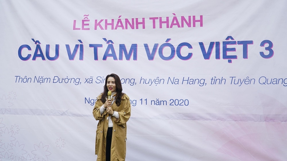 Khánh thành cây cầu kết nối 600 hộ dân vùng cao tỉnh Tuyên Quang