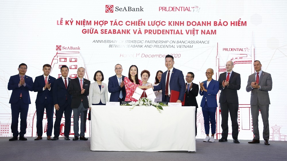 Prudential Việt Nam và SeABank thỏa thuận phân phối sản phẩm bảo hiểm trên nền tảng kỹ thuật số