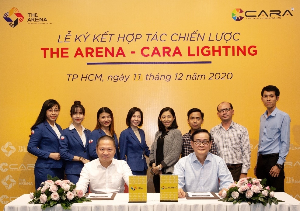 Chủ đầu tư The Arena bắt tay cùng “Phù thủy ánh sáng” của Cara Lighting
