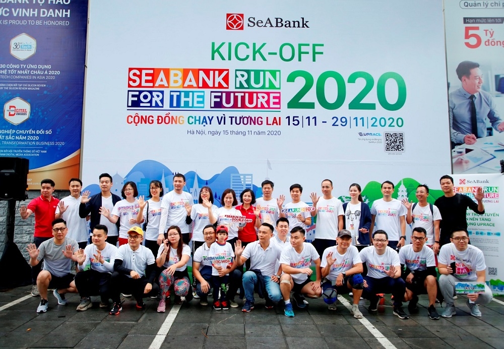 Giải chạy “SeABank Run For The Future 2020” trao tặng 27 suất học bổng khuyến học trị giá gần 2,2 tỷ đồng