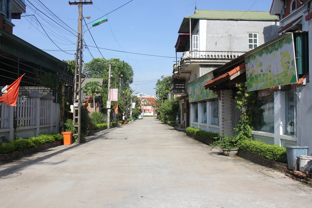 Yên Lạc (Vĩnh Phúc): Thẩm định các tiêu chí thôn dân cư nông thôn mới kiểu mẫu tại xã Yên Đồng và xã Bình Định