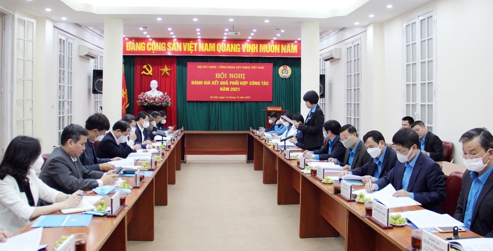 Results of working cooperation between Ministry of Construction and Vietnam Construction Union