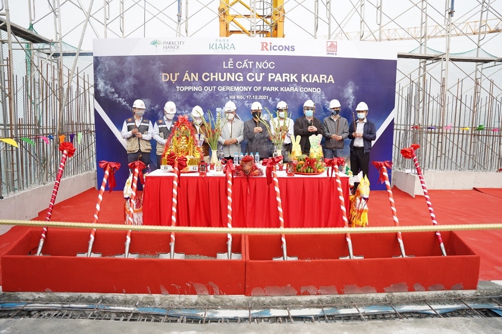 Lễ cất nóc thành công của chung cư Park Kiara, ParkCity Hanoi