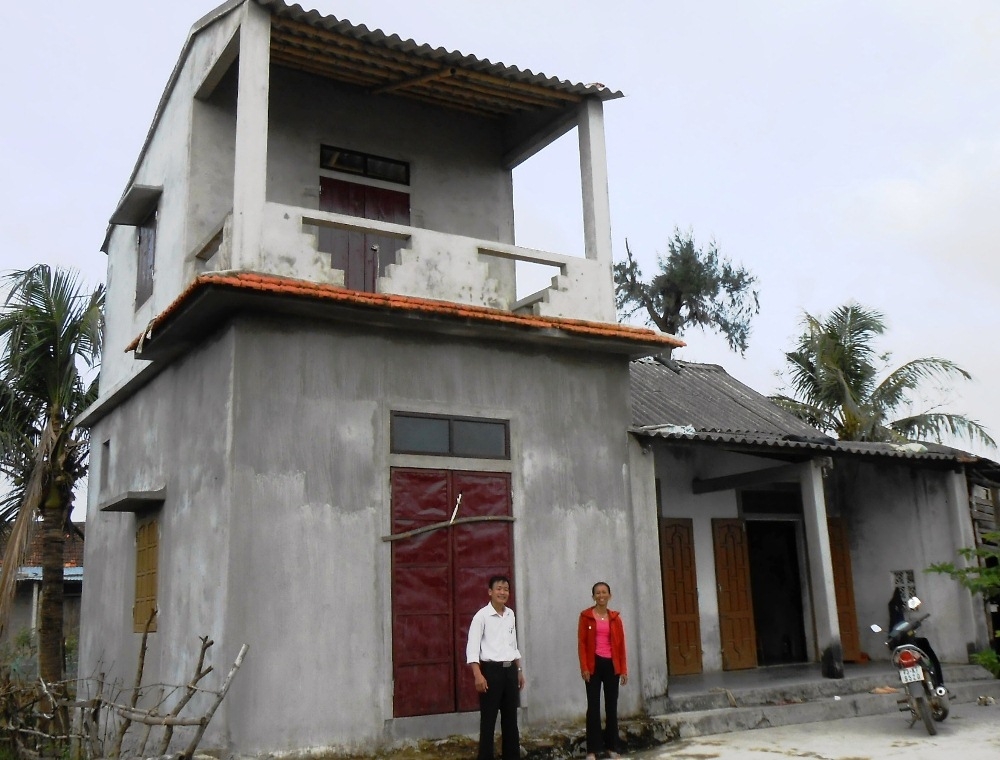 Quảng Bình: Thêm 134 hộ nghèo được hỗ trợ xây nhà ở phòng tránh bão, lụt từ Chương trình GCF