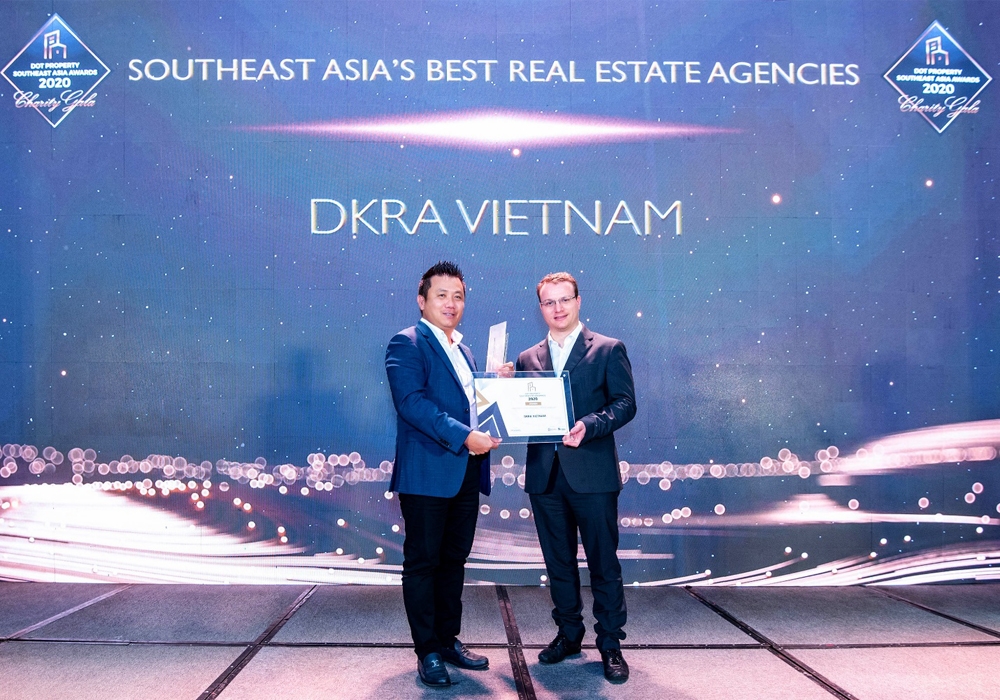 DKRA Việt Nam đoạt giải phân phối và tư vấn bất động sản tốt nhất Đông Nam Á