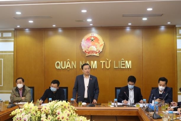 Phó Chủ tịch UBND Thành phố Hà Nội Chử Xuân Dũng họp khẩn với UBND quận Nam Từ Liêm