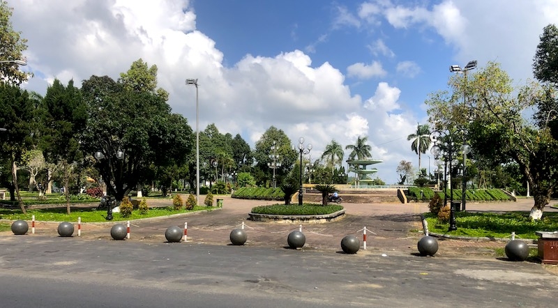 Thành phố Quảng Ngãi không trang trí Tết công viên Ba Tơ