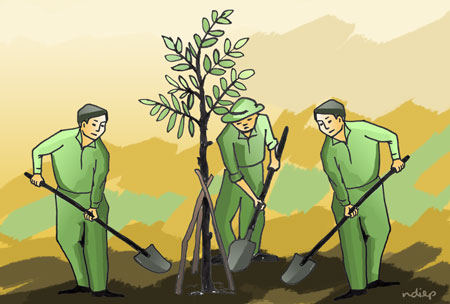 Tết trồng cây: Tết trồng cây được coi là một nghề truyền thống tại Việt Nam. Điều này không chỉ giúp cho môi trường tươi đẹp hơn mà còn mang lại bầu không khí đoàn viên, tình yêu thương gia đình.