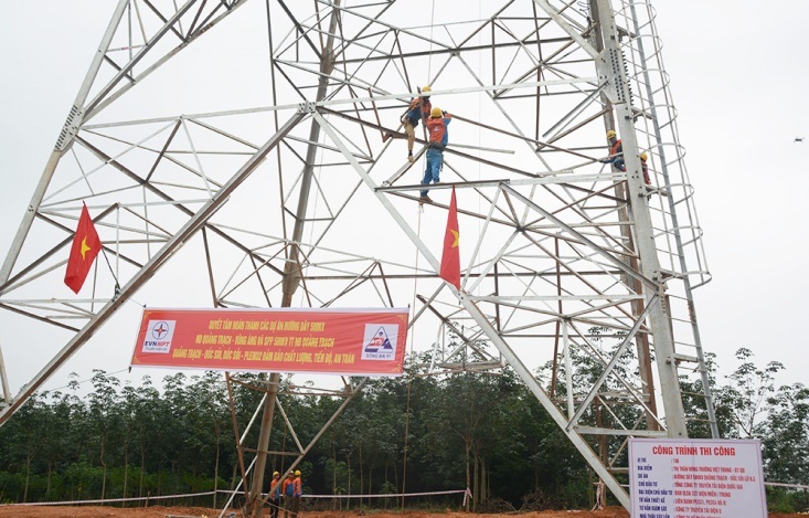 Quảng Bình: Phấn đấu để vận hành đường dây 500kV nhiệt điện Quảng Trạch - Vũng Áng