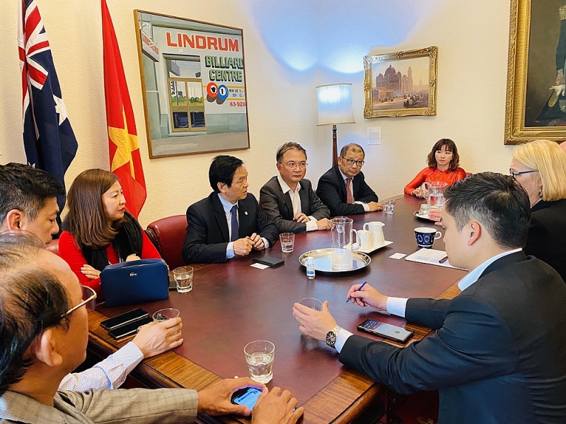 Thị trưởng thành phố Melbourne tiếp Đại sứ đặc mệnh toàn quyền Việt Nam tại Australia