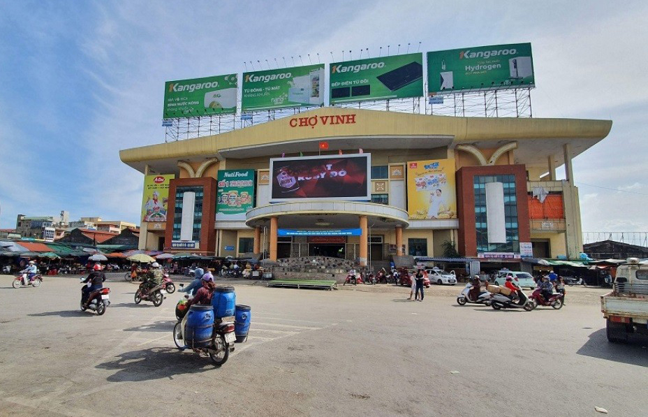 Nghệ An: Hơn 1.000 ki-ốt chợ Vinh đóng cửa tạm ngừng kinh doanh
