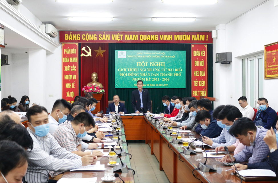 Urenco: Tổ chức thành công Hội nghị giới thiệu người ứng cử HĐND Thành phố Hà Nội