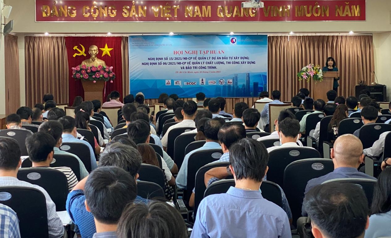 Hiệp hội tư vấn xây dựng tập huấn Nghị định 15/2021 và Nghị định 06/2021 tại Thành phố Hồ Chí Minh