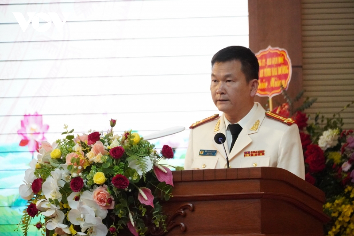 Thượng tá Bùi Quang Bình giữ chức Giám đốc Công an tỉnh Hải Dương