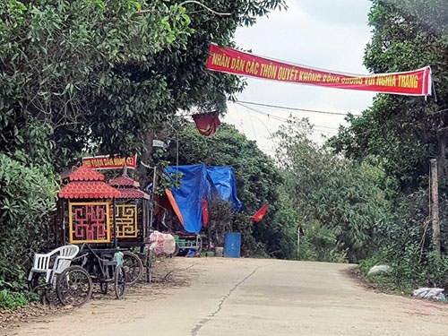 Vĩnh Phúc: Người dân phản đối xây dựng nghĩa trang tại xã Ngọc Thanh