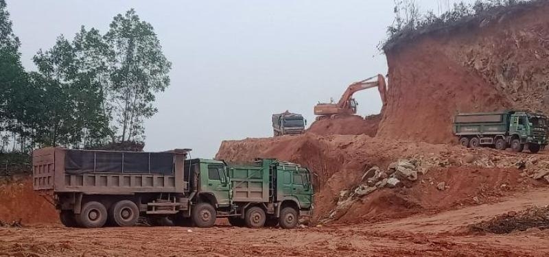 Nông Cống (Thanh Hóa): Để mất mốc giới mỏ đất, nhiều Công ty bị xử phạt hành chính