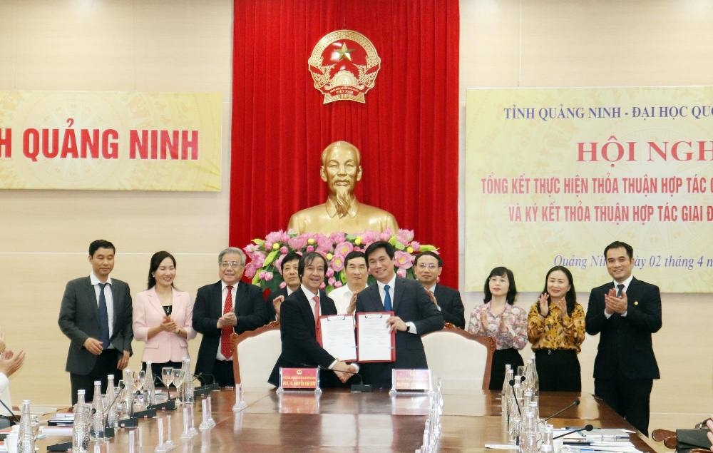 Quảng Ninh hợp tác với Đại học Quốc gia Hà Nội đào tạo nhân tài