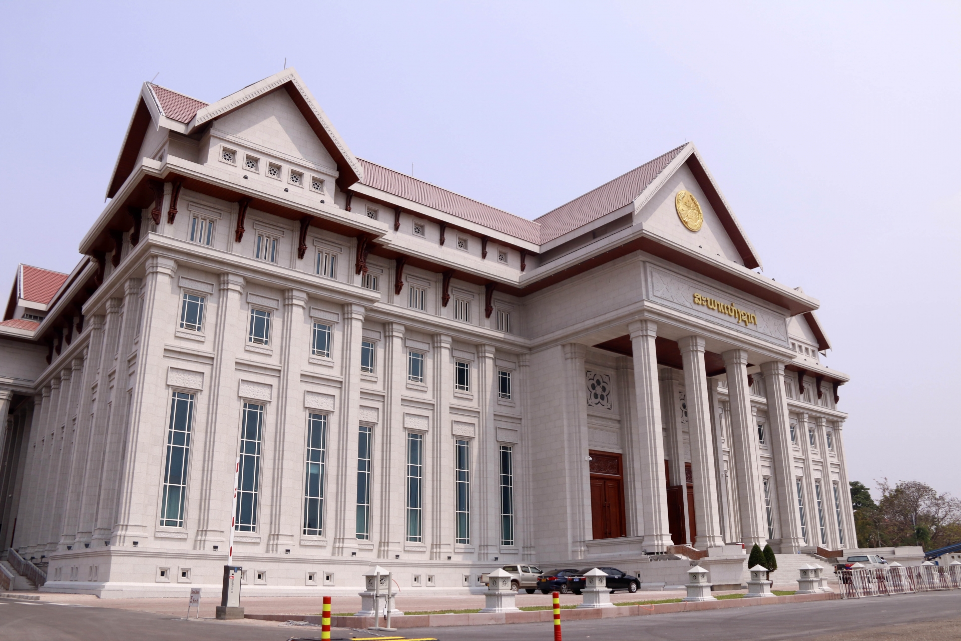 Cơ bản hoàn thành công trình Nhà Quốc hội Lào