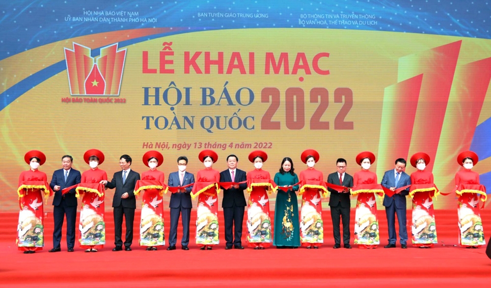 Khai mạc Hội Báo toàn quốc 2022 “Báo chí Việt Nam đoàn kết, chuyên nghiệp, hiện đại, nhân văn”