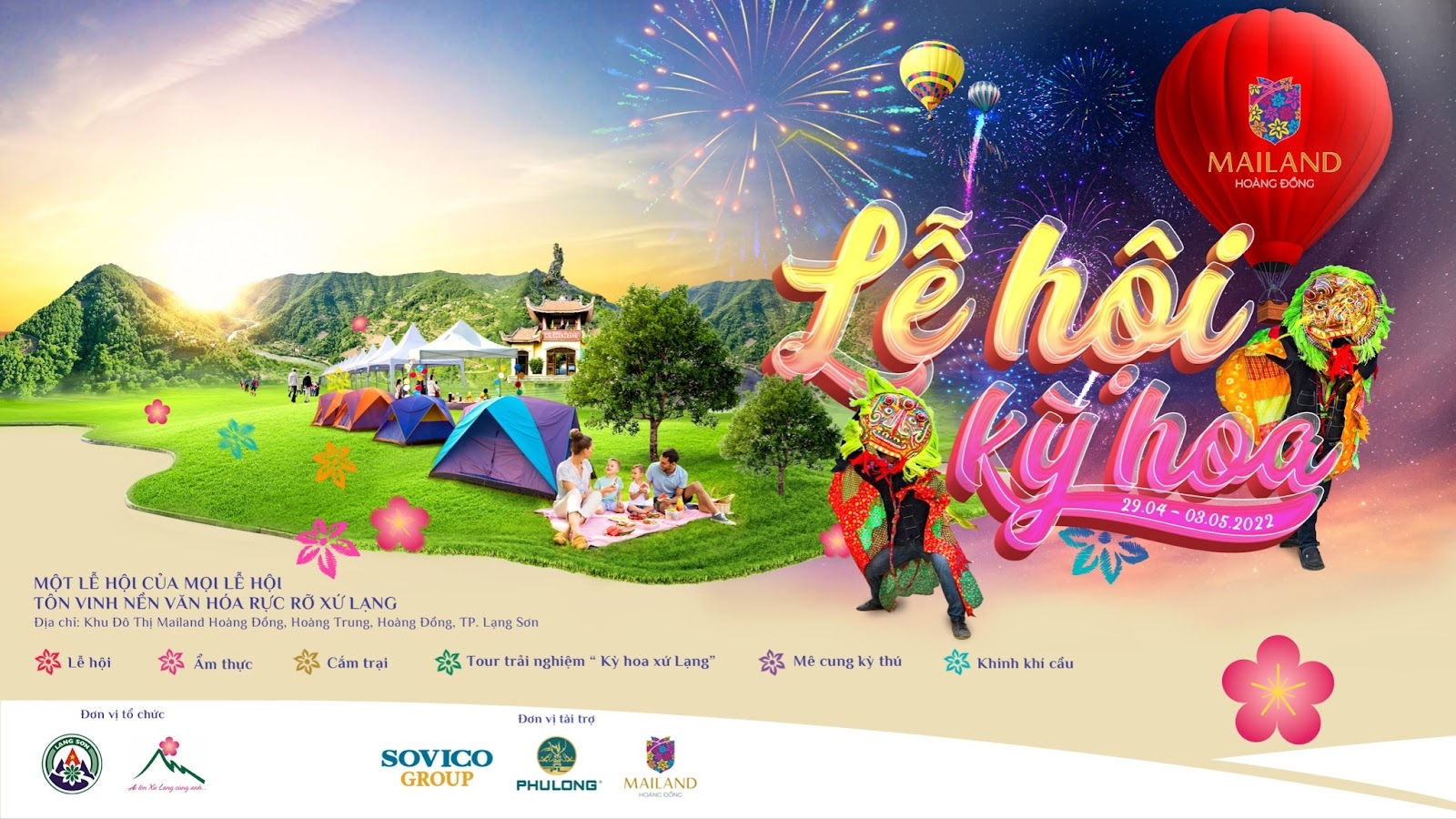 Lễ hội Kỳ Hoa 2022: Tâm điểm văn hóa và du lịch tại Lạng Sơn dịp lễ 30/4
