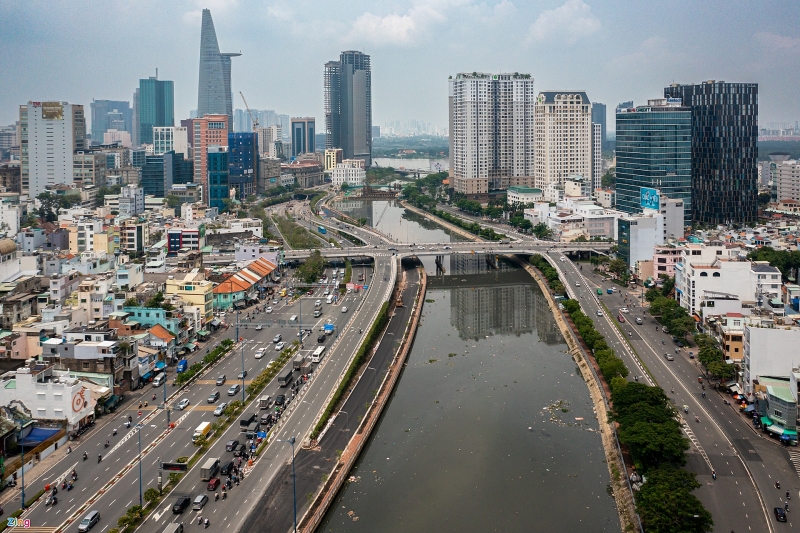 duong song hanh dai lo vo van kiet truoc ngay thong xe