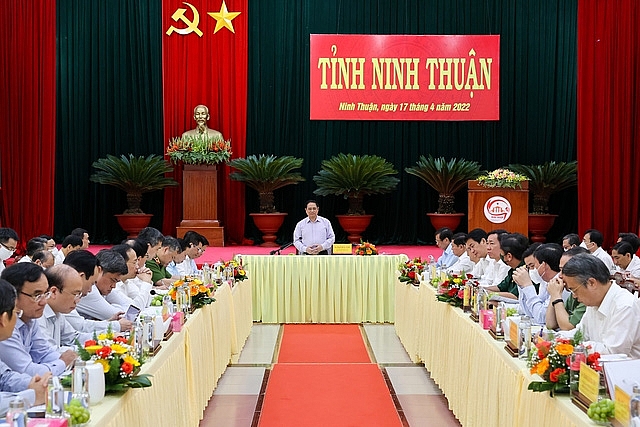 ninh thuan can bien thach thuc thanh co hoi bien co hoi thanh dong luc nguon luc phat trien