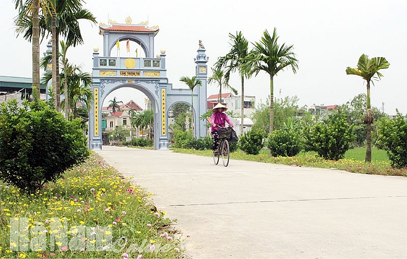 huyen binh luc tinh ha nam dat chuan nong thon moi