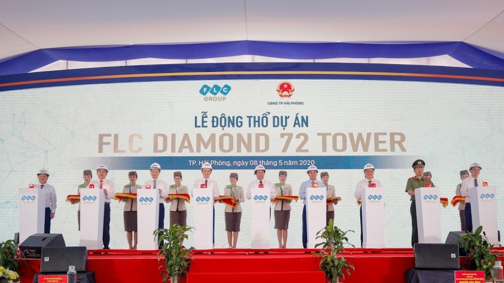 Hải Phòng: Động thổ dự án FLC Diamond 72 Tower