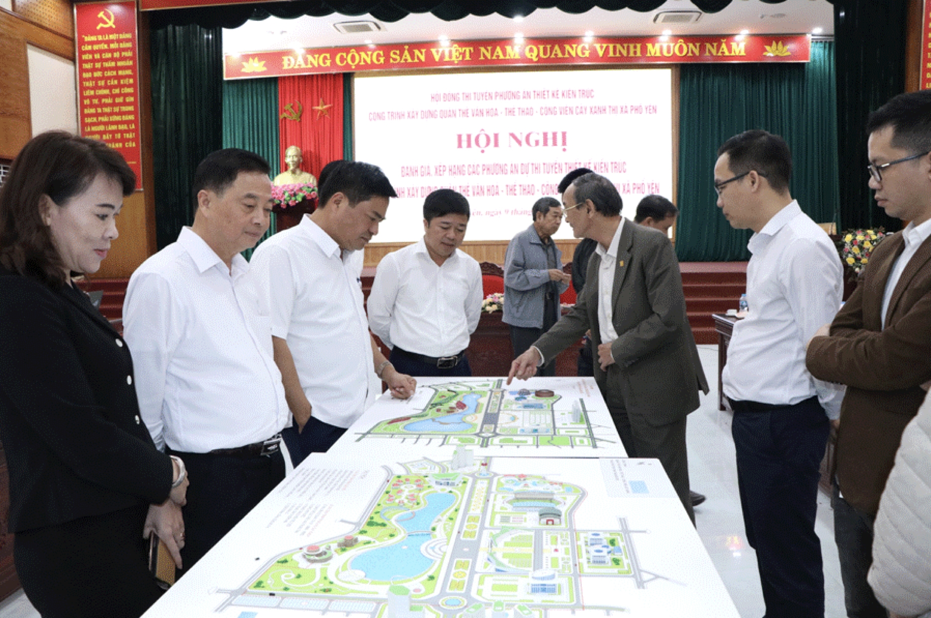 Thái Nguyên: TAC giành giải Nhất thi tuyển thiết kế kiến trúc công trình xây dựng quần thể văn hóa - thể thao - công viên cây xanh thị xã Phổ Yên