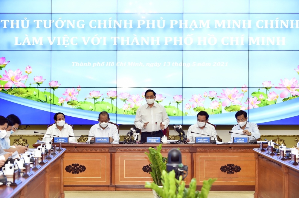 Thủ tướng Phạm Minh Chính làm việc với TPHCM, giải quyết những vấn đề trọng tâm, cấp bách của Thành phố