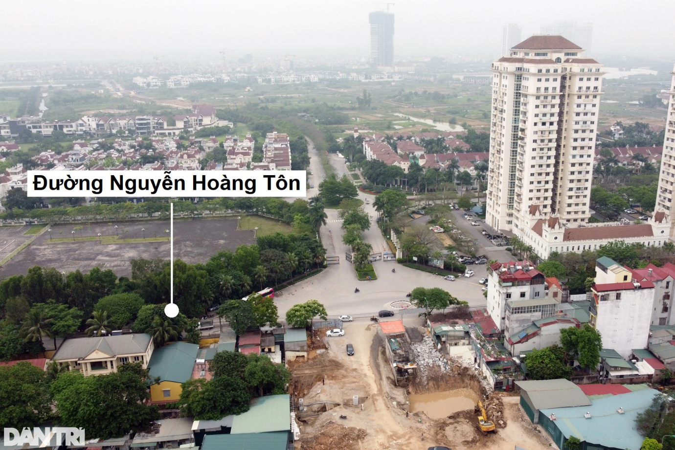 toan canh duong vanh dai 25 di qua nhieu khu do thi o ha noi