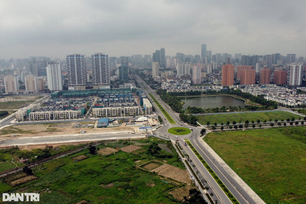 toan canh duong vanh dai 25 di qua nhieu khu do thi o ha noi