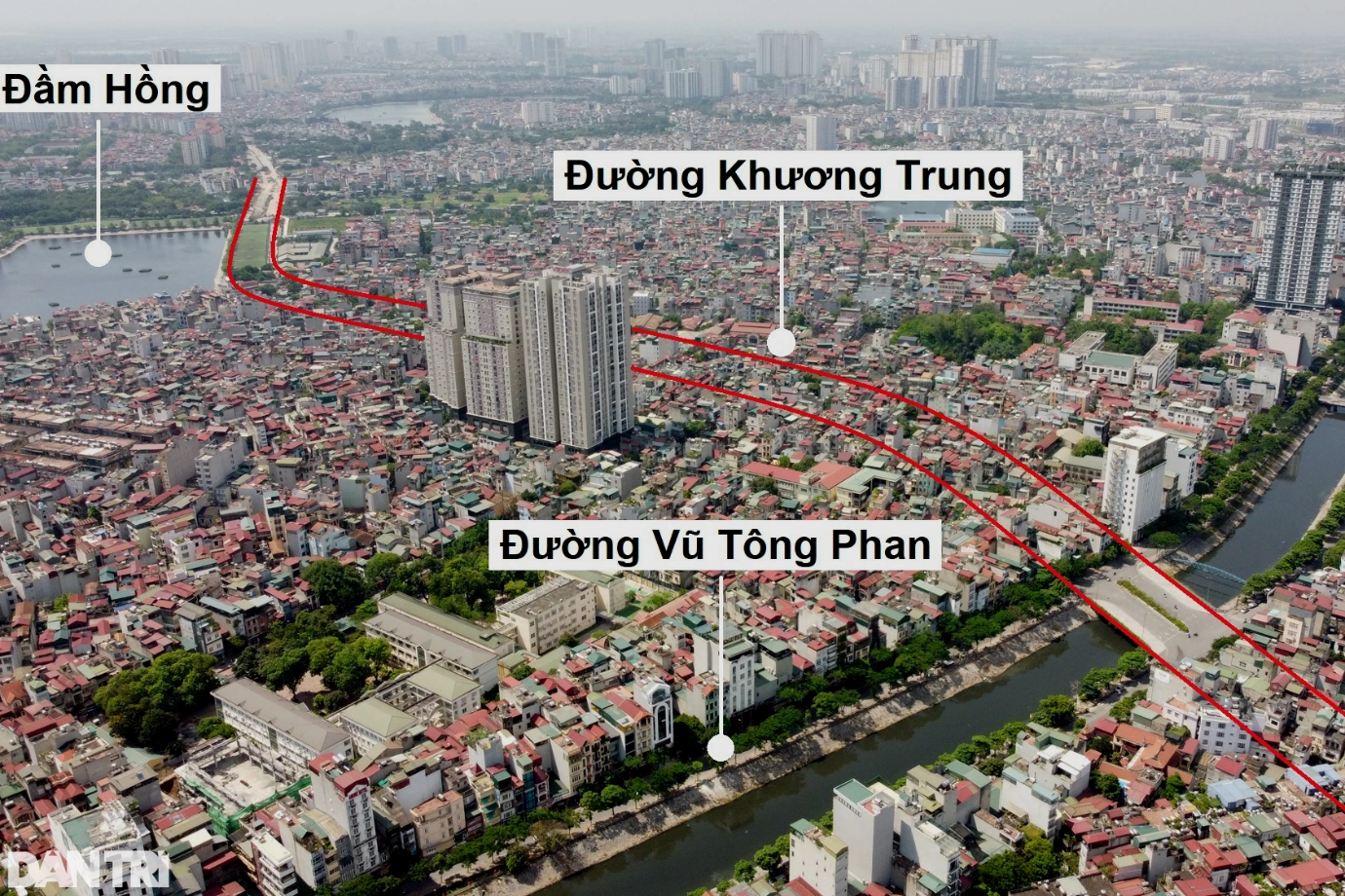 toan canh duong vanh dai 25 di qua nhieu khu do thi o ha noi