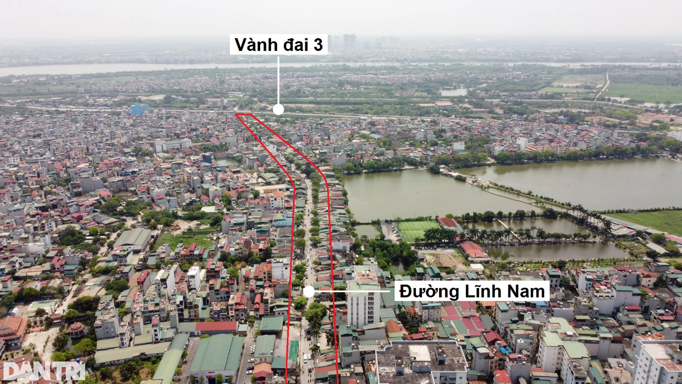 toan canh duong vanh dai 25 di qua nhieu khu do thi o ha noi