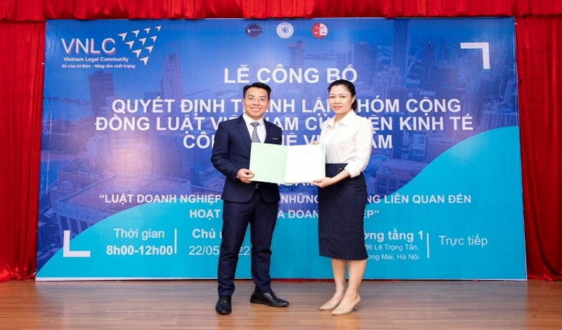 VITE công bố thành lập nhóm cộng đồng luật Việt Nam