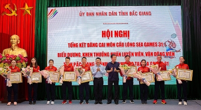 Bắc Giang: “Cơn mưa” tiền thưởng dành cho các vận động viên đạt thành tích cao tại Seagame 31