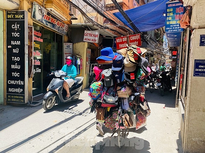 ngot ngat cac khu chung cu mini o ngo nho ha noi giua cai nang do lua