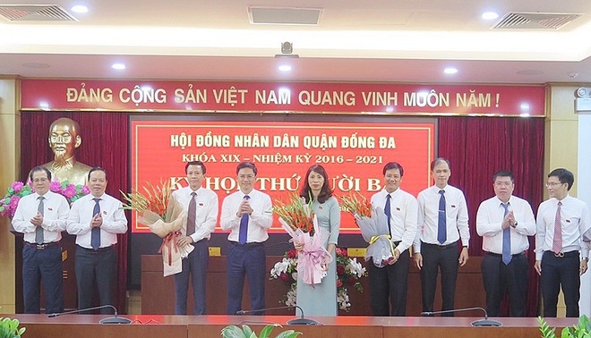 Ông Đặng Việt Quân giữ chức Chủ tịch UBND quận Đống Đa