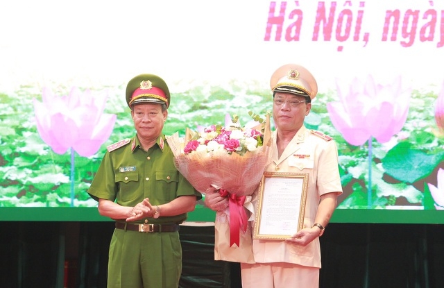 Bổ nhiệm Thiếu tướng Nguyễn Hải Trung giữ chức vụ Giám đốc Công an Thành phố Hà Nội